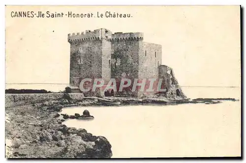 Ansichtskarte AK Cannes Ile Saint Honorat Le Chateau