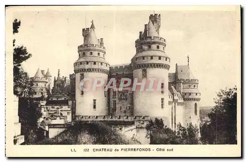 Ansichtskarte AK Chateau de Pierrefonds Cote sud