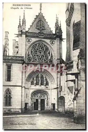 Cartes postales Pierrefonds Chapelle du Chateau