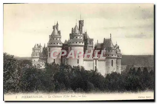 Cartes postales Pierrefonds Le Chateau Cote Sud