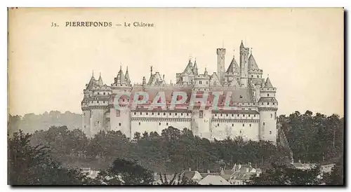 Cartes postales Pierrefonds Le Chateau