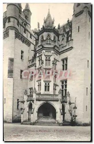 Ansichtskarte AK Chateau de Pierrefonds L'Escalier d'honneur