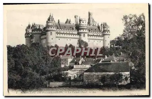 Cartes postales Chateau de Pierrefonds La Facade Ouest