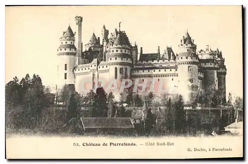 Ansichtskarte AK Chateau de Pierrefonds Cote Sud Est