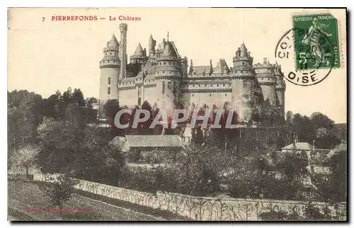 Cartes postales Pierrefonds Le Chateau