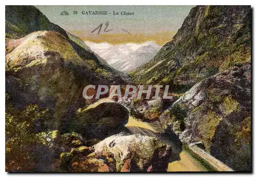 Cartes postales Gavarnie Le Chaos