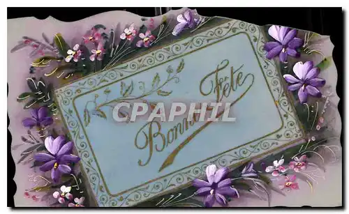 Cartes postales Bonne Fete Fleurs