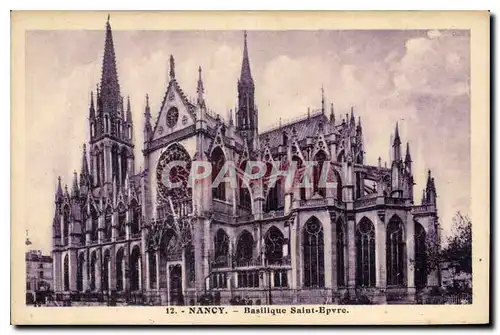 Cartes postales Nancy Basilique Saint Epvre