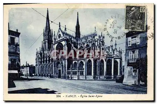 Cartes postales Nancy Eglise Saint Epevre