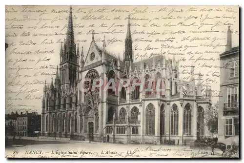 Cartes postales Nancy L'Eglise Saint Epevre L'Abside