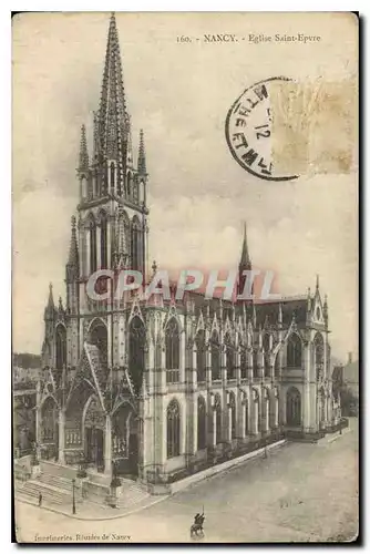 Cartes postales Nancy Eglise Saint Epvre