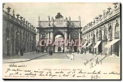 Cartes postales Nancy Arc de Triomphe