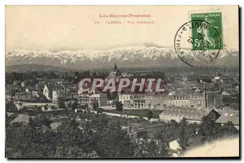 Cartes postales Les Hautes Pyrenees Tarbes Vue Generale