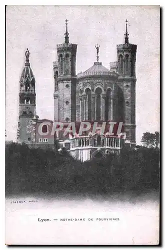 Cartes postales Lyon Notre Dame de Fourvieres