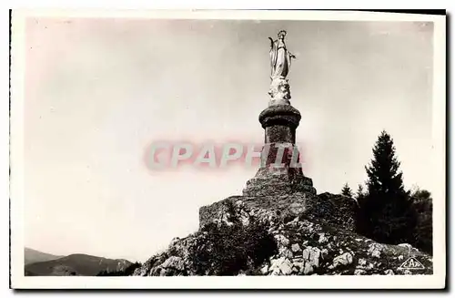 Ansichtskarte AK Bagneres de Bigorre La Vierge au Sommet du Bedat