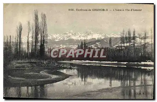 Cartes postales Environs de Grenoble L'Isere a I'Ile d'Amour