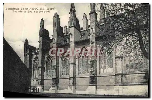 Ansichtskarte AK Basilique de St Antoine Isere Facade Laterale Cote Sud