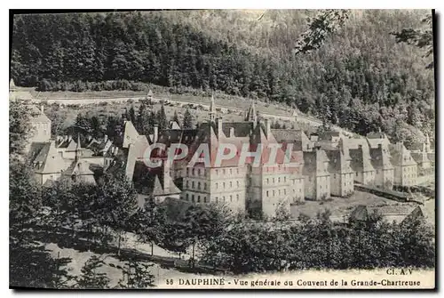Cartes postales Dauphine Vue generale du Couvent de la Grande Chartreuse