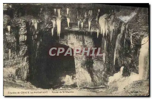 Cartes postales Glaciere de Chaux les Passavant Entree de la Glaciere