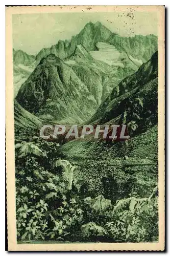 Cartes postales Dauphine Les Ecrins vus de la Vallee du Veneon