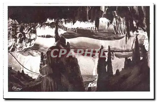 Cartes postales Grottes de Baume les Messieurs Jura Galerie du Catafalque et la Sacristie