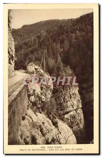 Ansichtskarte AK Saint Claude Route de Septmoncel Lieu Dit Le Saut du Chien