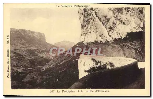 Ansichtskarte AK Le Vercors Pittoresque Le Precipice et la Vallee d'Echevis