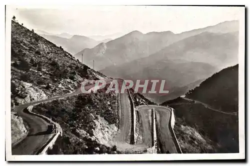 Cartes postales Col de Braus Les Lacets vers Sospel