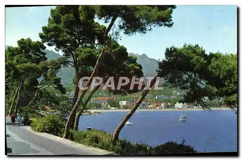 Cartes postales La Cote d'Azur Le Cap Martin Vue sur Camoles