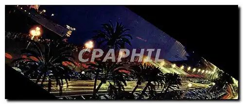 Cartes postales Nice La Nuit