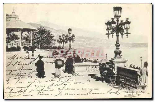 Cartes postales Monte Carlo Les Terrasses
