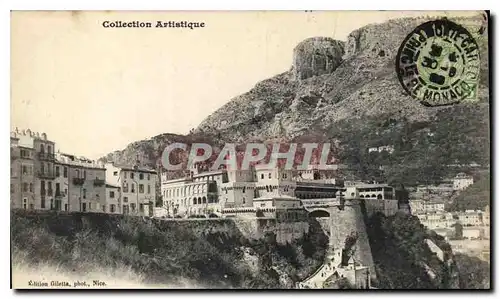 Cartes postales Monaco Palais du Prince et Tete de chien
