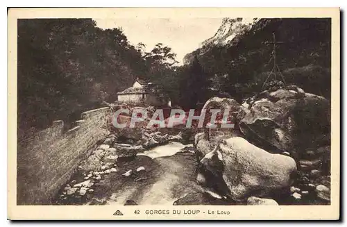 Cartes postales Gorges du Loup Le Loup