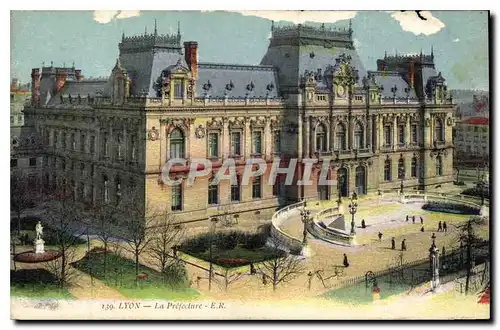 Cartes postales Lyon La Prefecture