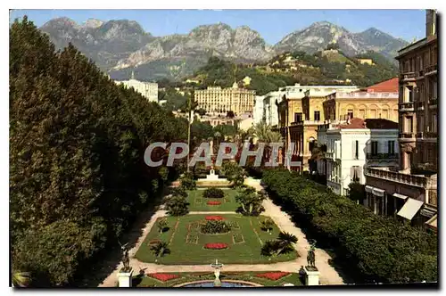 Cartes postales Menton AM Les jardins du Casino