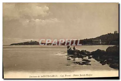 Ansichtskarte AK Environs de Monte Carlo Cap Ferrat Pointe Sainte Hospice