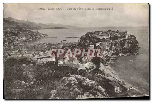 Cartes postales Monaco Vue generale de la Principaute