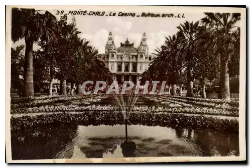Cartes postales Monte Carlo Le Casino Outroux arch