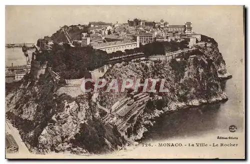 Cartes postales Monaco La Ville Le Rocher