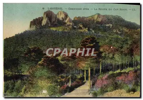 Cartes postales L'Esteral Corniche d'Or La Route du Cap Roux