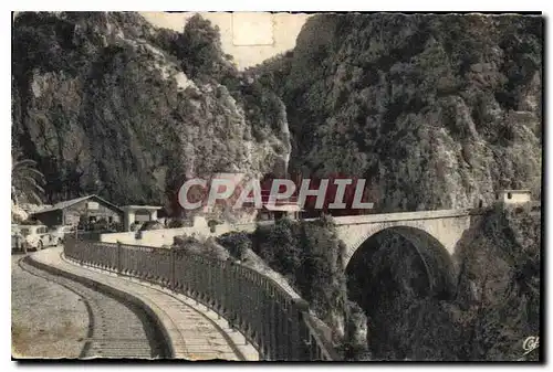 Ansichtskarte AK Menton Frontiere franco italienne Le Pont St Louis