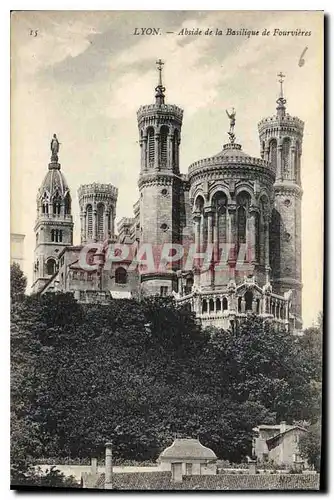 Ansichtskarte AK Lyon Abside de la Basilique de Fourvieres