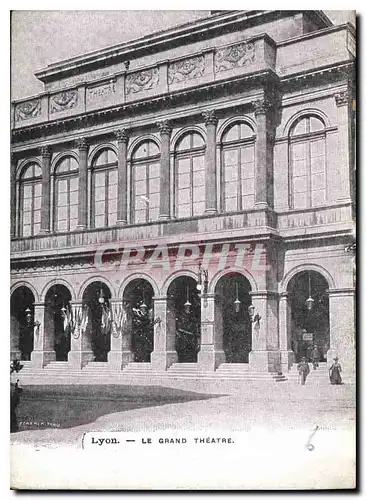 Ansichtskarte AK Lyon Le Grand Theatre