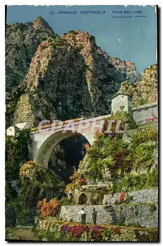 Cartes postales Grimaldi Ventimiglia Ponte San Luigi