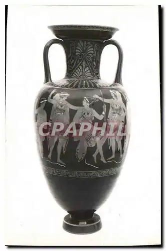 Cartes postales Musee National d'Athenes Atalante et ses Compagnes Revers du Vase