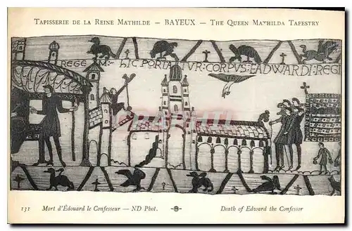 Cartes postales Tapisserie de la Reine Mathilde Bayeux