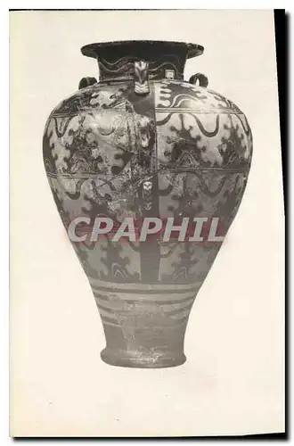 Cartes postales Musee National d'Athenes Vase de Style Cretois du Palais Trouve a Cacovatos