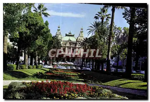 Cartes postales Monte Carlo Le Casino et les Jardins