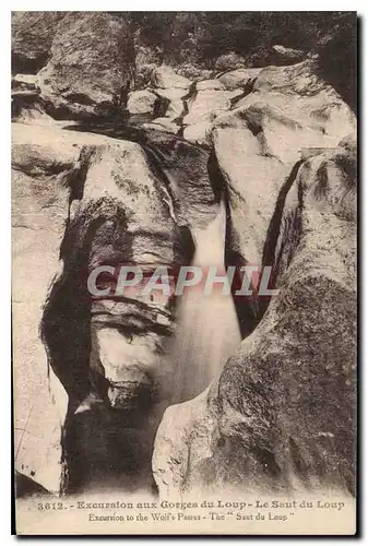 Ansichtskarte AK Excursion aux Gorges du Loup Le Saut du Loup