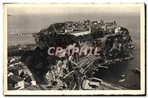 Cartes postales Monaco Le Rocher et le Palais du Prince